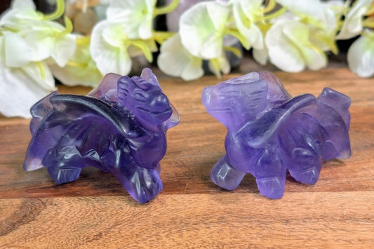 Fluorite Dragon
