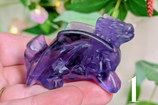 Fluorite Dragon
