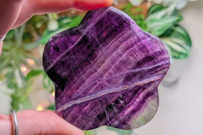 Fluorite Flower Dish