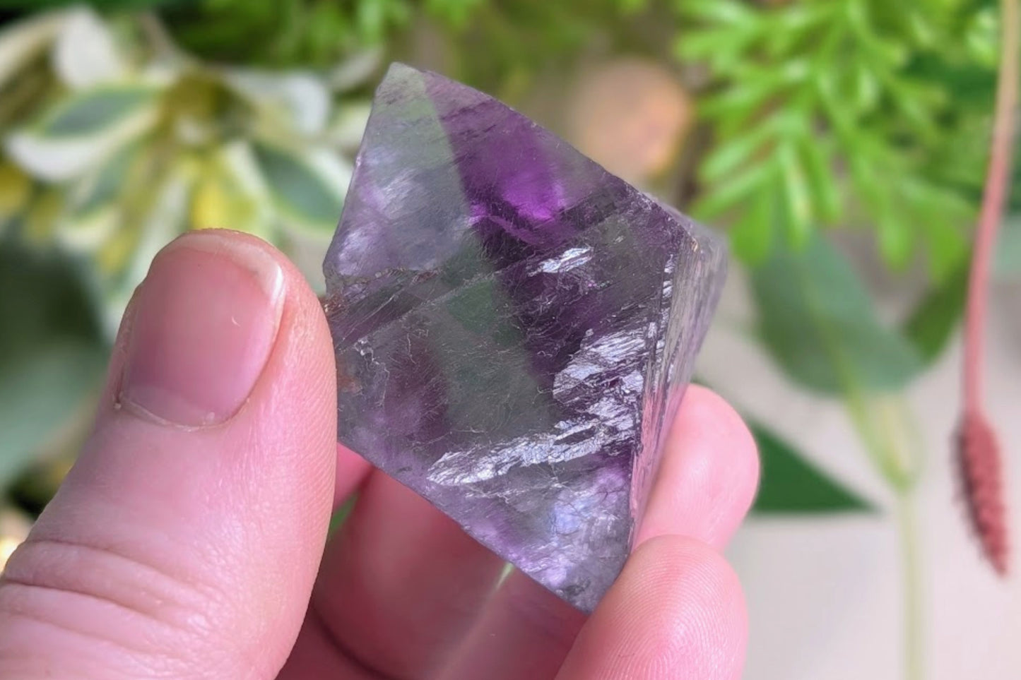 Fluorite Octahedron