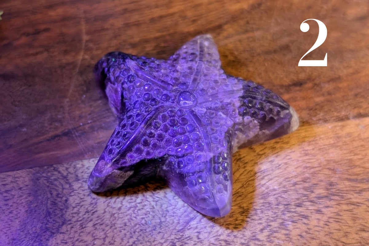Fluorite Starfish
