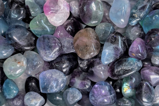 Fluorite Tumbled - Set of 3