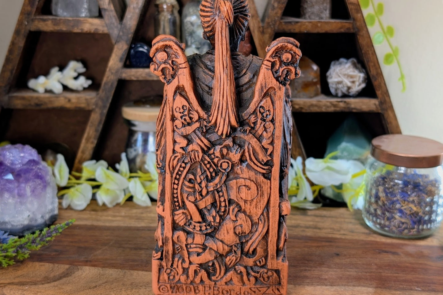 Polyresin Freyja Statue