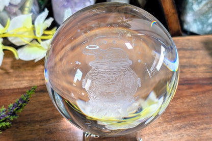 Glass Cauldron Sphere