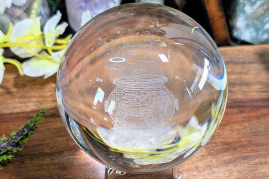 Glass Cauldron Sphere