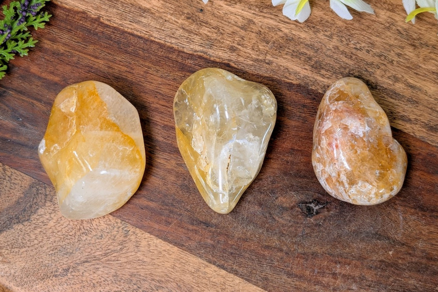 Golden Healer Quartz Pebble