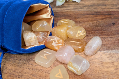 Golden Healer Quartz Runes