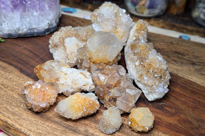 Golden Healer Spirit Quartz Cluster