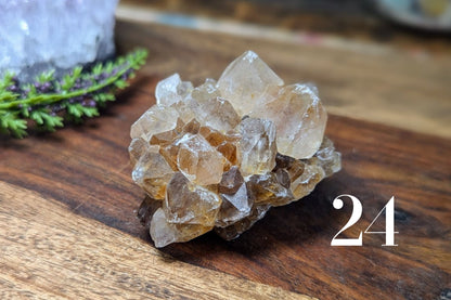 Golden Healer Spirit Quartz Cluster