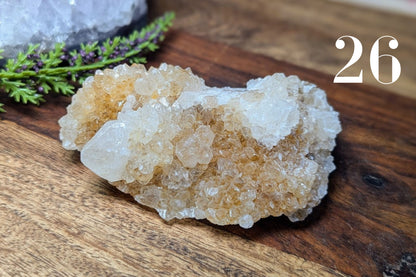 Golden Healer Spirit Quartz Cluster