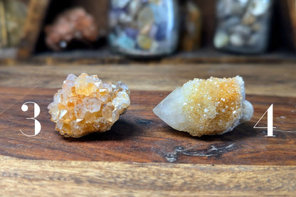 Golden Healer Spirit Quartz Cluster