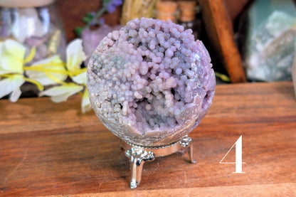 Grape Agate Sphere