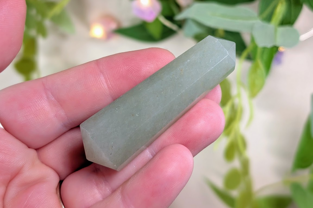 Green Aventurine Mini Wand