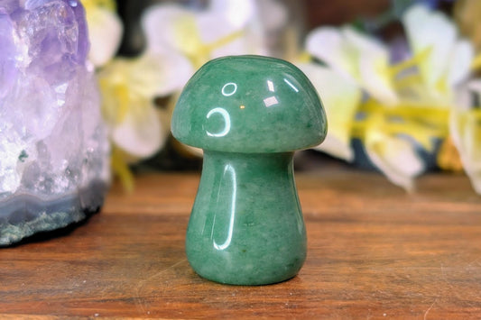 Green Aventurine Mushroom
