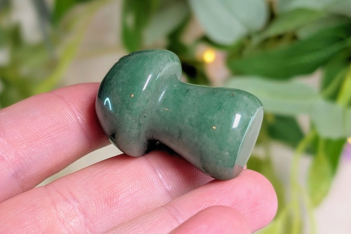 Green Aventurine Mushroom