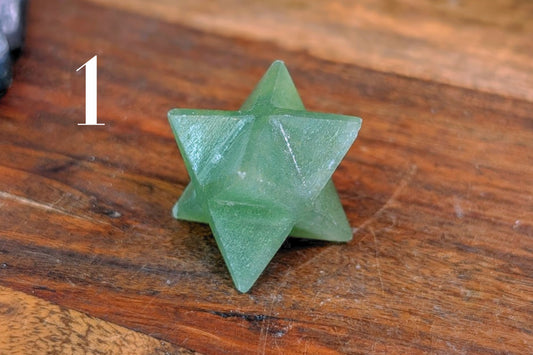 Green Aventurine Star Tetrahedron
