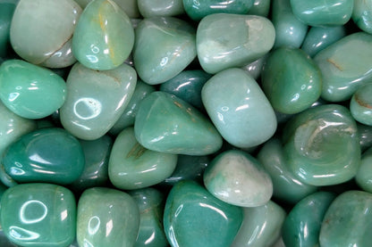 Green Aventurine Tumbled - Set of 5