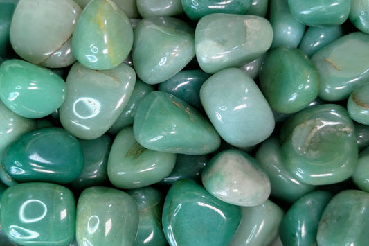 Green Aventurine Tumbled - Set of 5