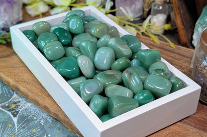 Green Aventurine Tumbled - Set of 5