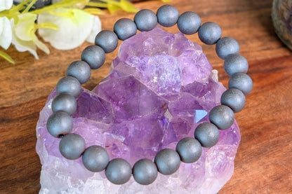 Hematite Matte Finish Bracelet