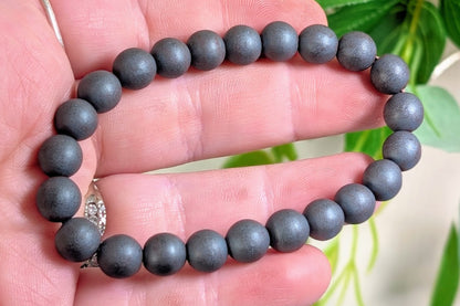 Hematite Matte Finish Bracelet