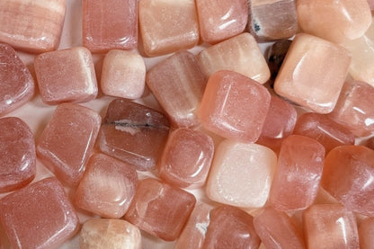 Strawberry Calcite Tumbled
