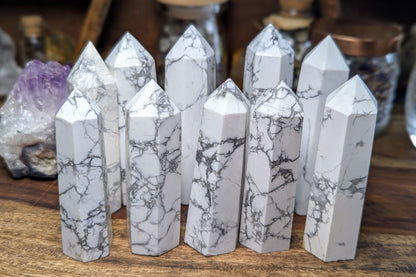 Howlite Point 3"