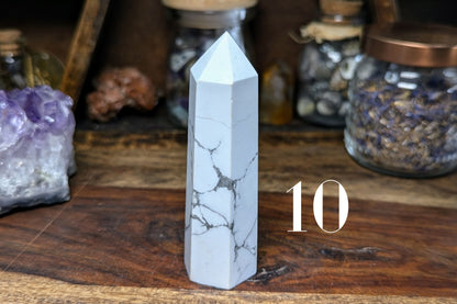 Howlite Point 3"