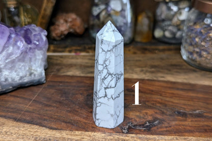 Howlite Point 3"