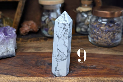 Howlite Point 3"