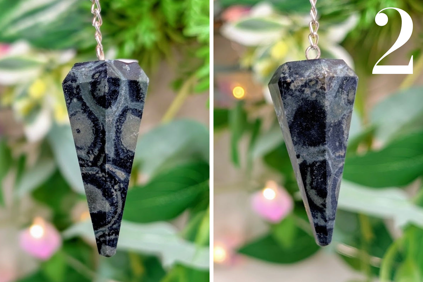 Kambaba Jasper Pendulum