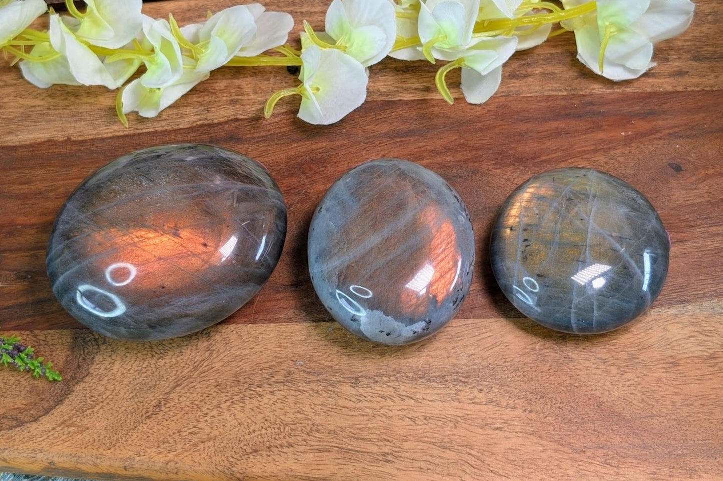Labradorite Palm Stone