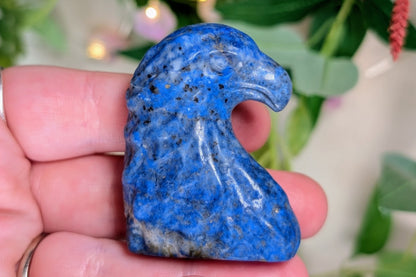 Lapis Lazuli Eagle Head