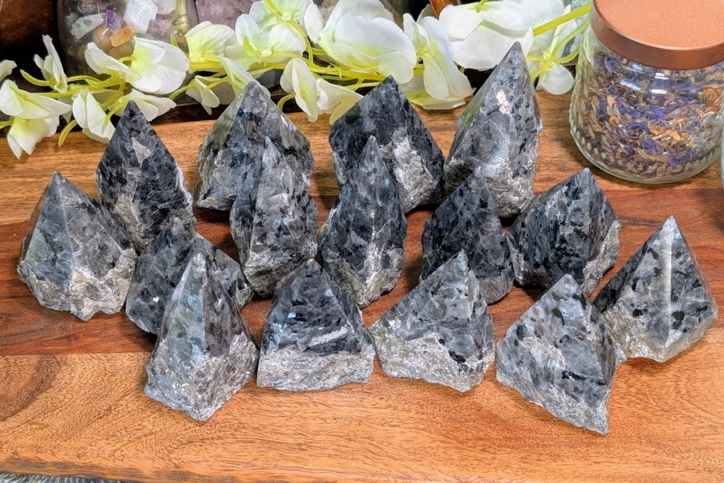 Larvikite Polished Top Point