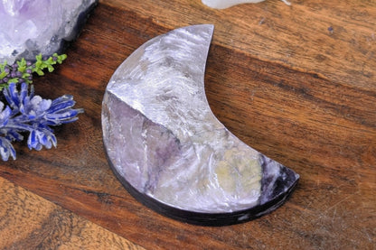 Lepidolite Mica Crescent Moon