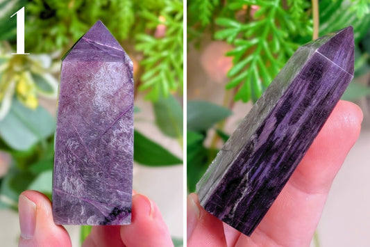 Lepidolite Mica Point