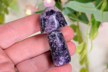 Lepidolite Mushroom