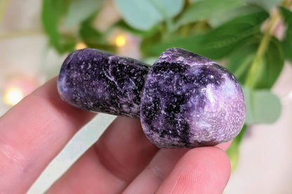 Lepidolite Mushroom