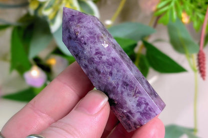 Lepidolite Point