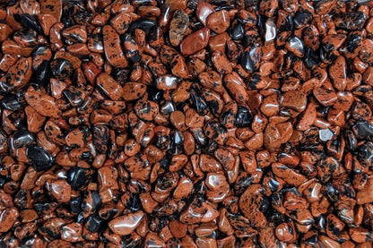 Mahogany Obsidian Chips - 2 oz Bag