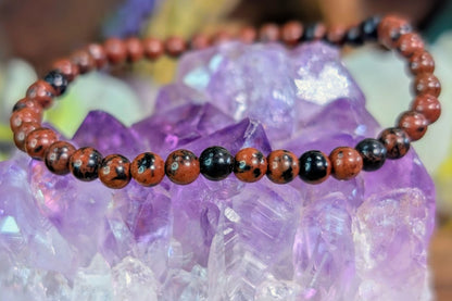 Mahogany Obsidian Bracelet