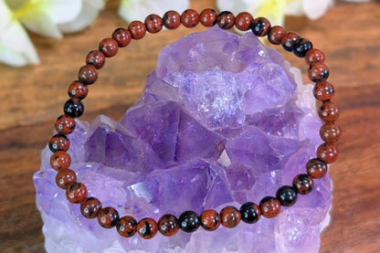Mahogany Obsidian Bracelet