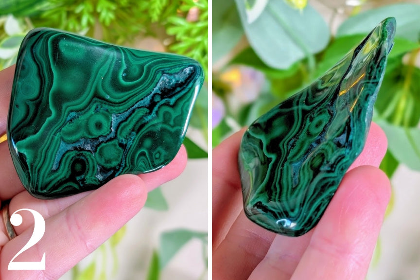 Malachite Free Form Slab
