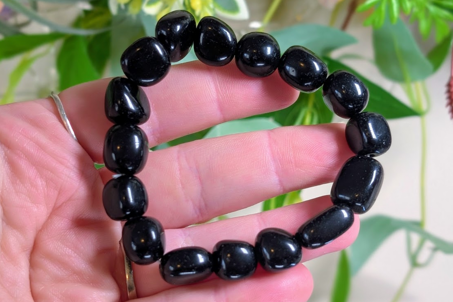 Obsidian Tumbled Bracelet
