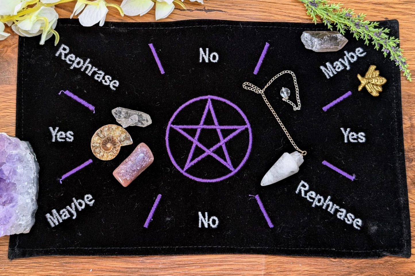 Pendulum Mat with Pentacle