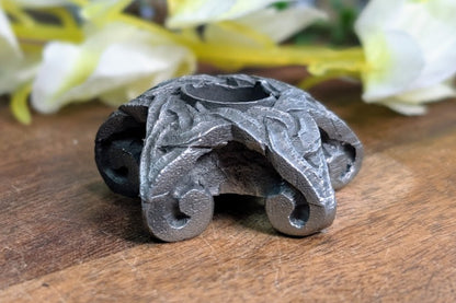 Pewter Star Chime Candle Holder