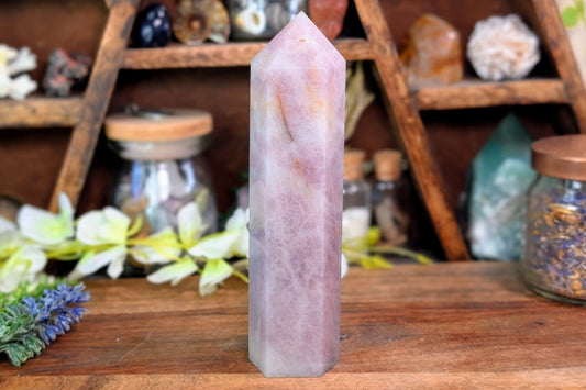 Pink Amethyst Point