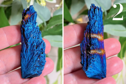 Titanium Aura Kyanite Fan