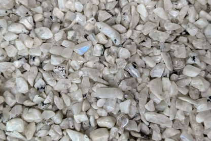 Rainbow Moonstone Chips - 2 oz Bag
