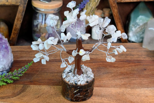 Rainbow Moonstone Gem Tree